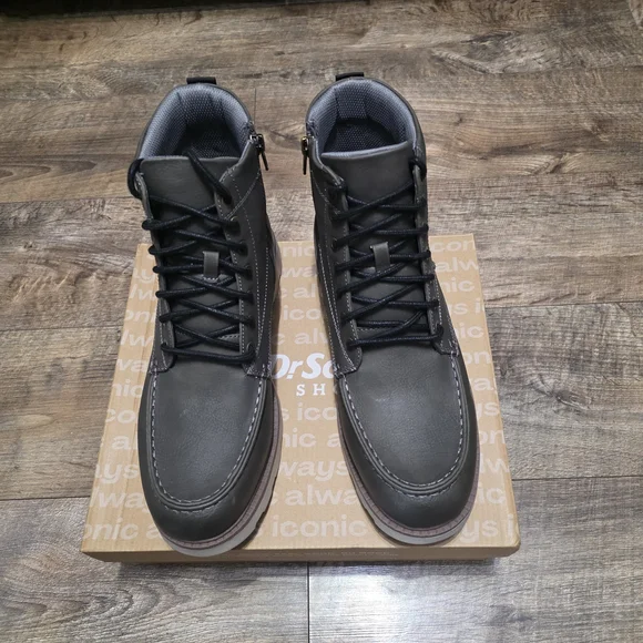 Dr Scholls Leather Boots Men Size 11
